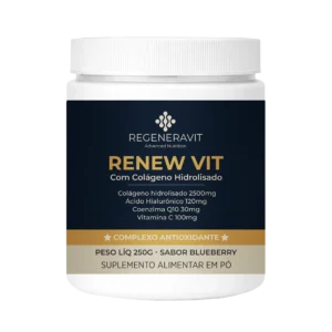 Renew Vit - Colágeno Hidrolisado sabor Blueberry (250g)